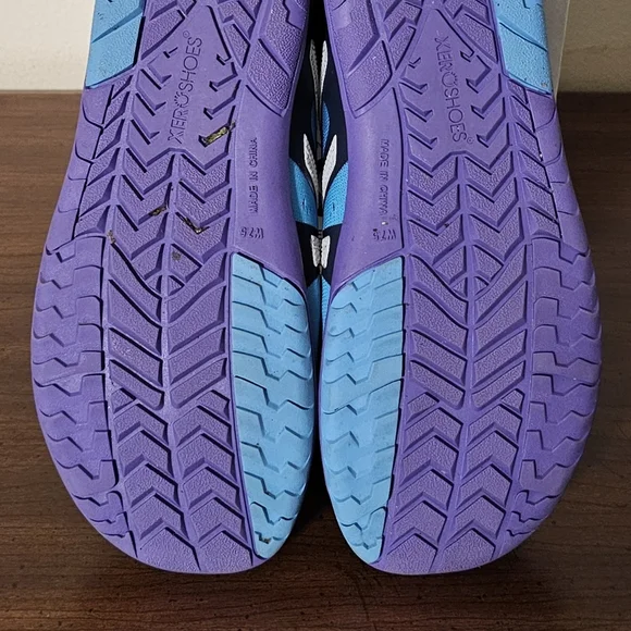 Xero Shoes HFS Minimalist Road Running Sneakers Blue Purple Womens 7.5 Worn Once - Picture 13 of 13